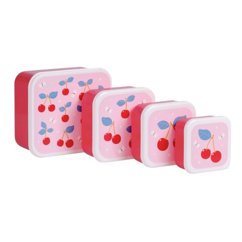 SET 4 CAJAS SNACK CEREZA