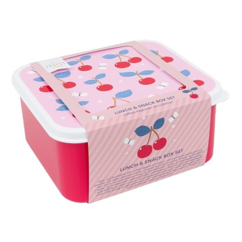 SET 4 CAJAS SNACK CEREZA