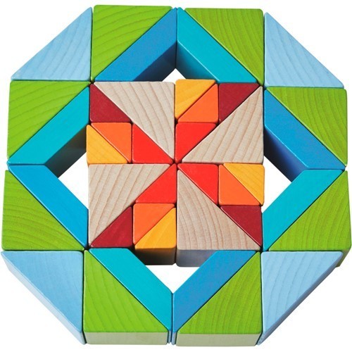 JUEGO COMPOSICION 3D MOSAICO CUBOS