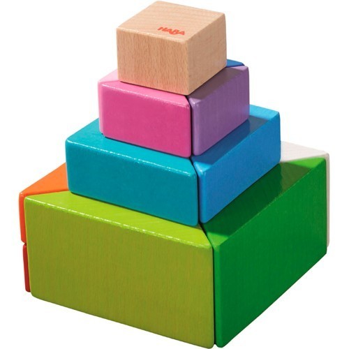 JUEGO COMPOSICION 3D CUBO TANGRAM