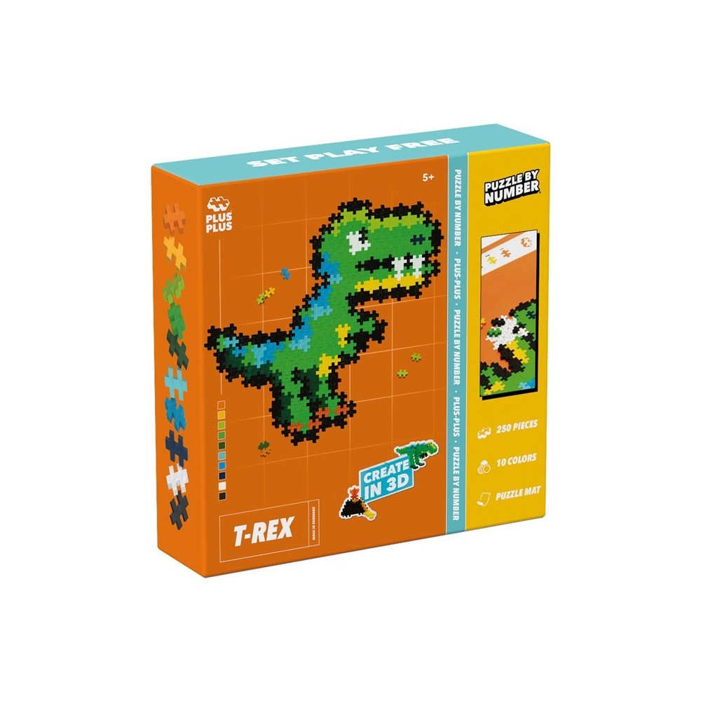 PUZLE BY NUMER : T-REX 2
