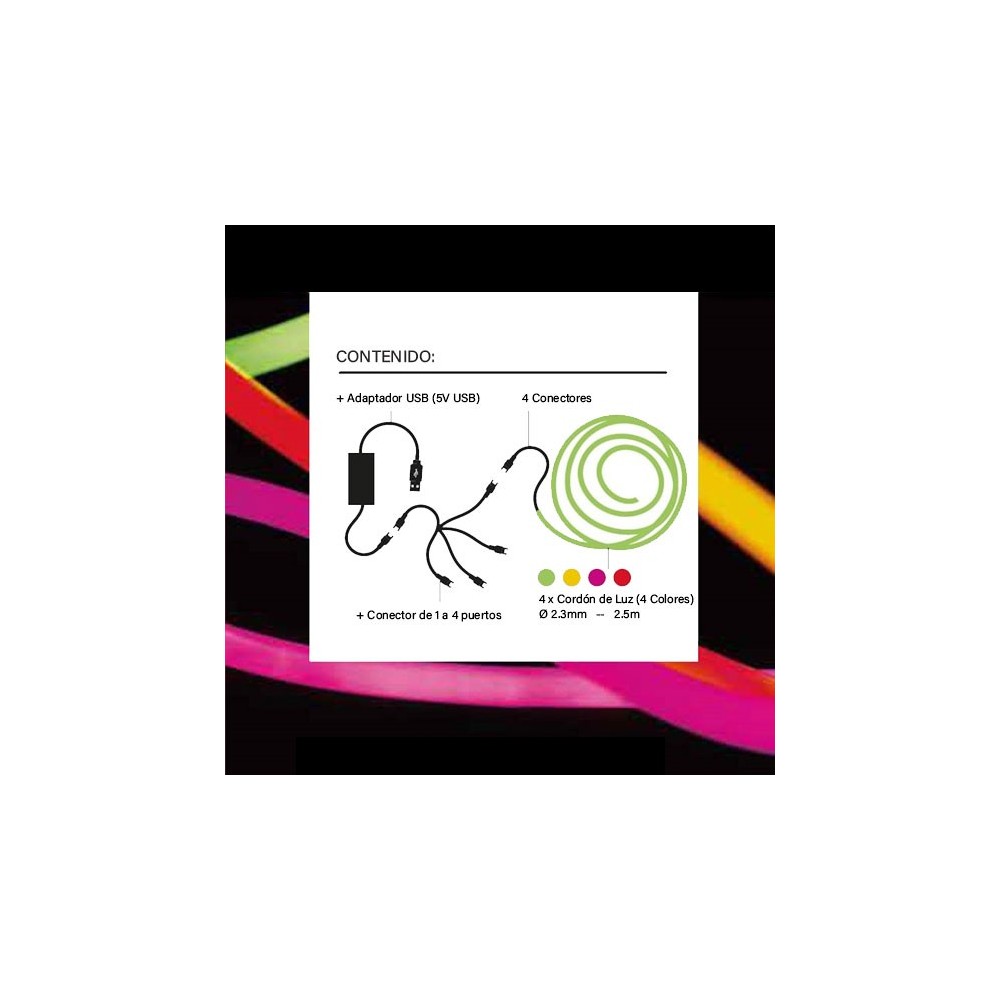 SUPER SET COLOR LIGHT CORDON 2
