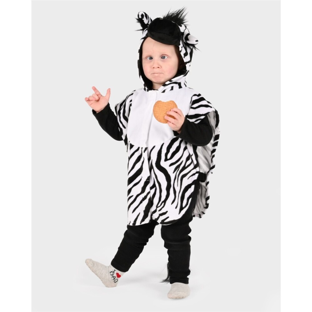 DISFRAZ CEBRA 1-4 AÑOS