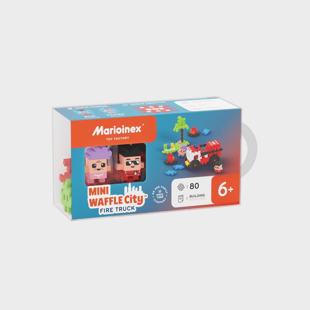 MINI WAFLE CITY FIRE TRUCK