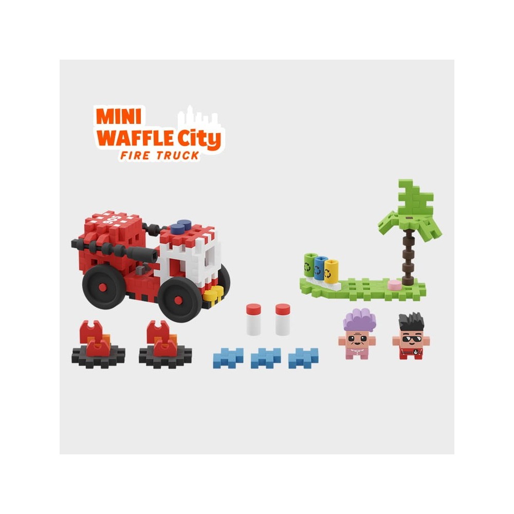 MINI WAFLE CITY FIRE TRUCK
