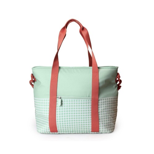 BOLSO NEVERA STRIPES SAGE
