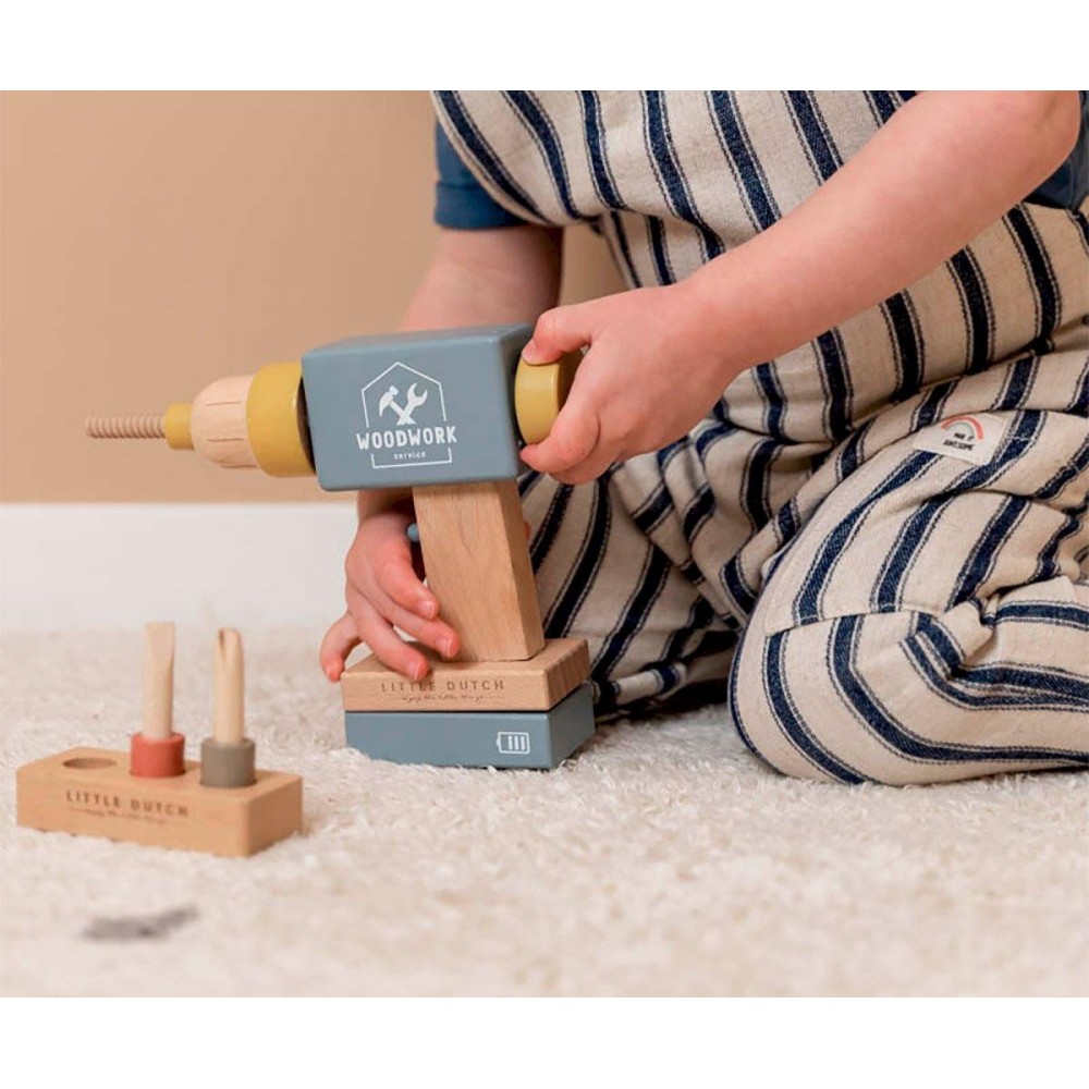 TALADRO DE MADERA LITTLE DUTCH