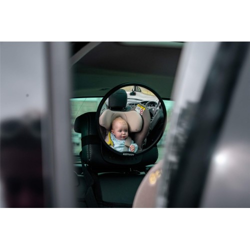 ESPEJO ACM REDONDO BLACK