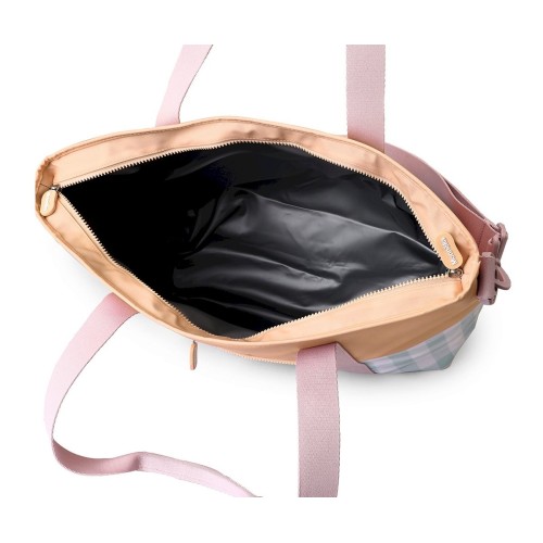 BOLSO NEVERA STRIPES APRICOT