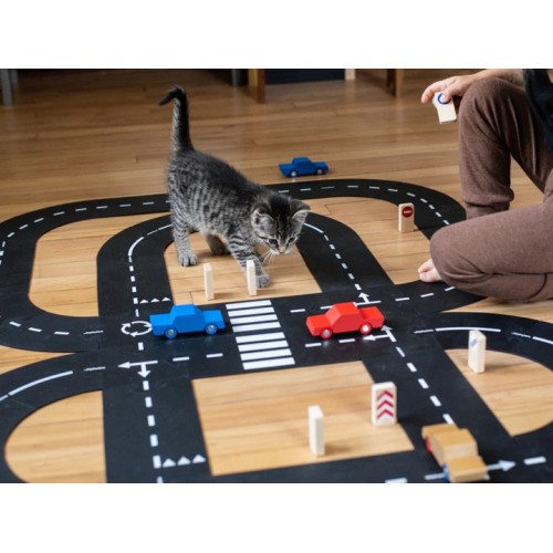 KING OF THE ROAD CAR EDITION 40 PIEZAS + 2 COCHES