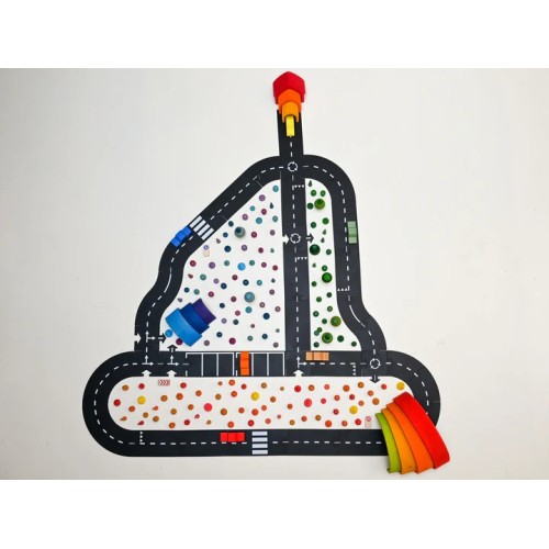 KING OF THE ROAD CAR EDITION 40 PIEZAS + 2 COCHES