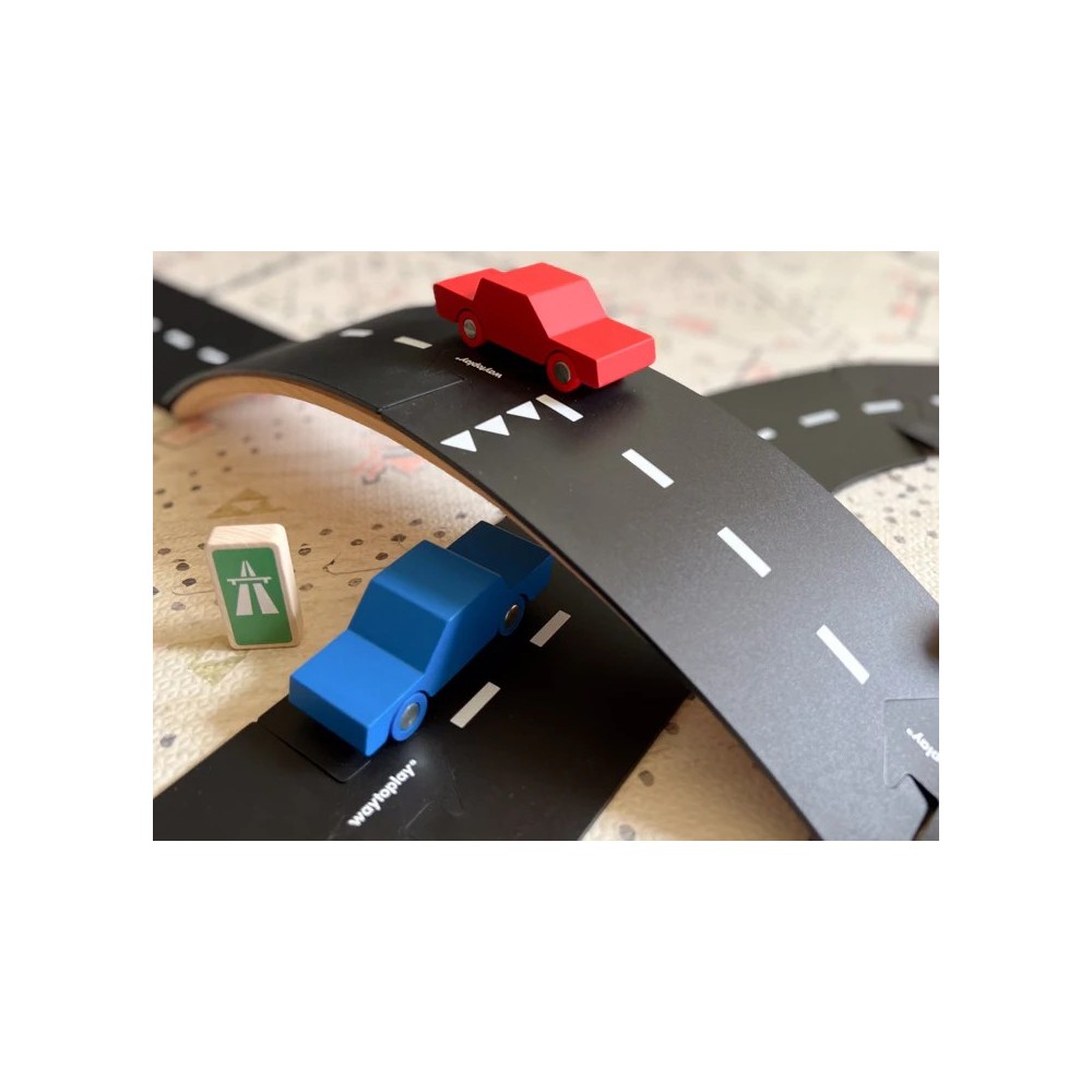 KING OF THE ROAD CAR EDITION 40 PIEZAS + 2 COCHES