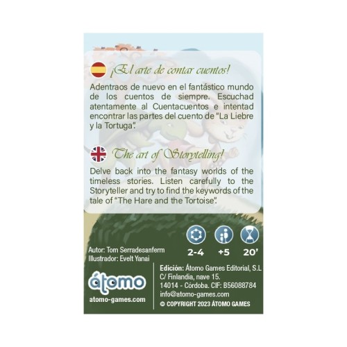 STORY TELLING LA LIEBRE Y LA TORTUGA