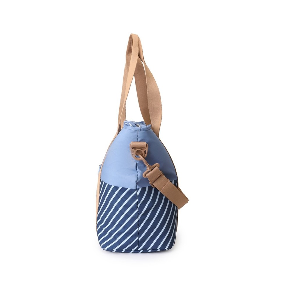 BOLSO NEVERA STRIPES BLUE