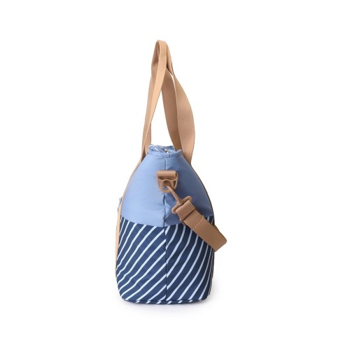 BOLSO NEVERA STRIPES BLUE