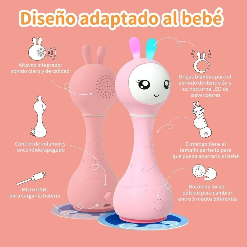 ALILO SMARTY BUNNY PINK 2