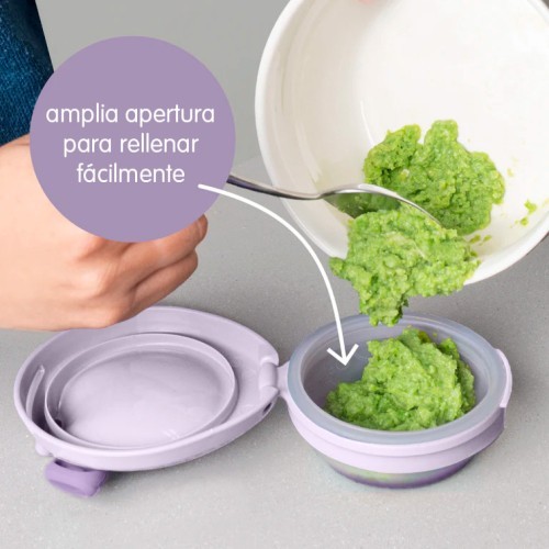 DISPENSADOR PARA PURES REUTILIZABLE BLUSH