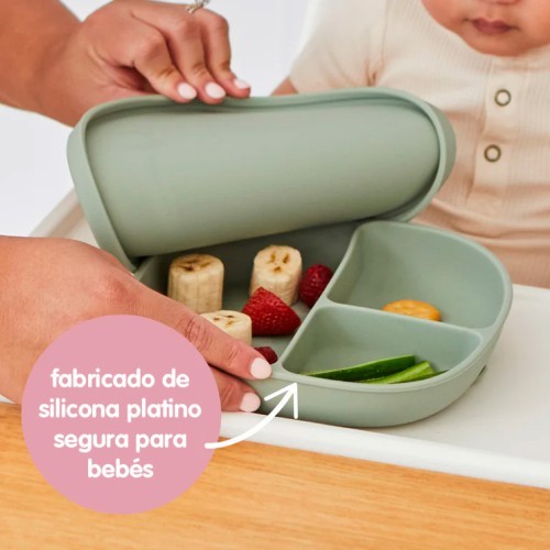 PLATO SILICONA TAPA OCEAN