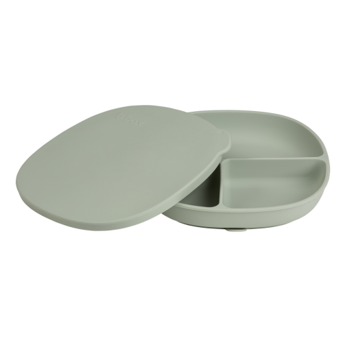 PLATO SILICONA TAPA SAGE