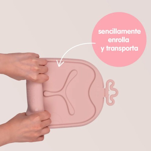 BANDEJA SILICONA ROLL GO BLUSH