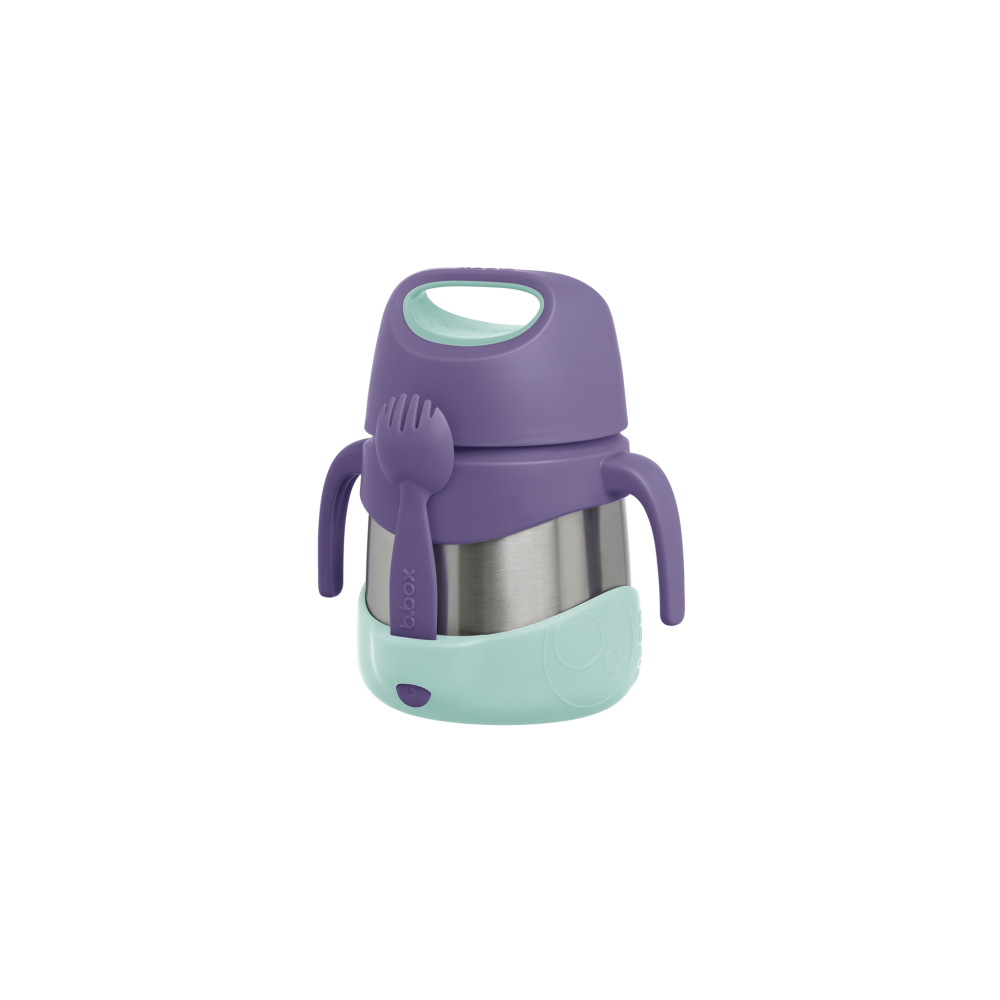 TERMO CON CUCHARA LILAC POP