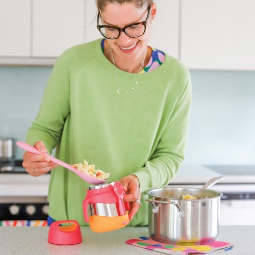 TERMO CON CUCHARA LILAC POP