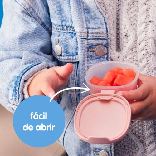 DEPOSITOS SNACK TUBS 3 UN  OCEAN