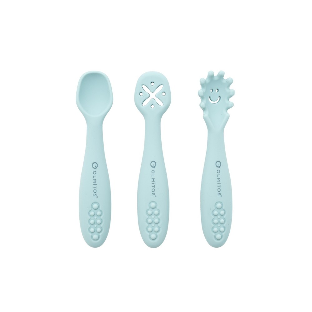 SET DE CUBIERTOS APRENDIZAJE AZUL