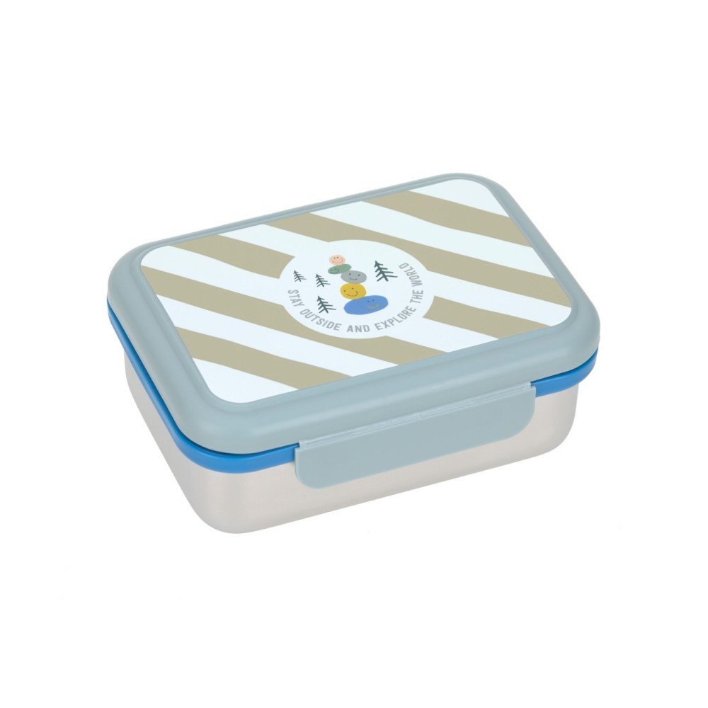 LUNCHBOX  ACERO INOX EXPLORER AZUL CLARO