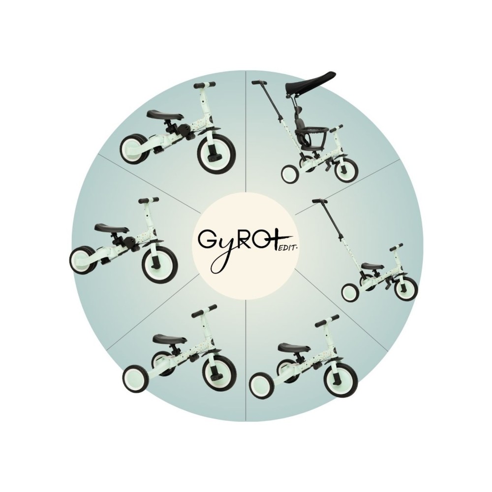 TRICICLO GYRO EVOLUTIVO  EDICION ESPECIAL COLORS 2