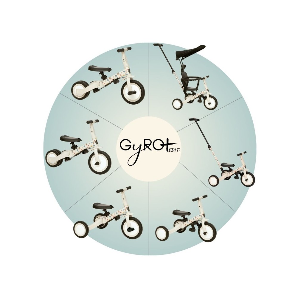 TRICICLO GYRO EVOLUTIVO EDICION ESPECIAL STIKERS 2
