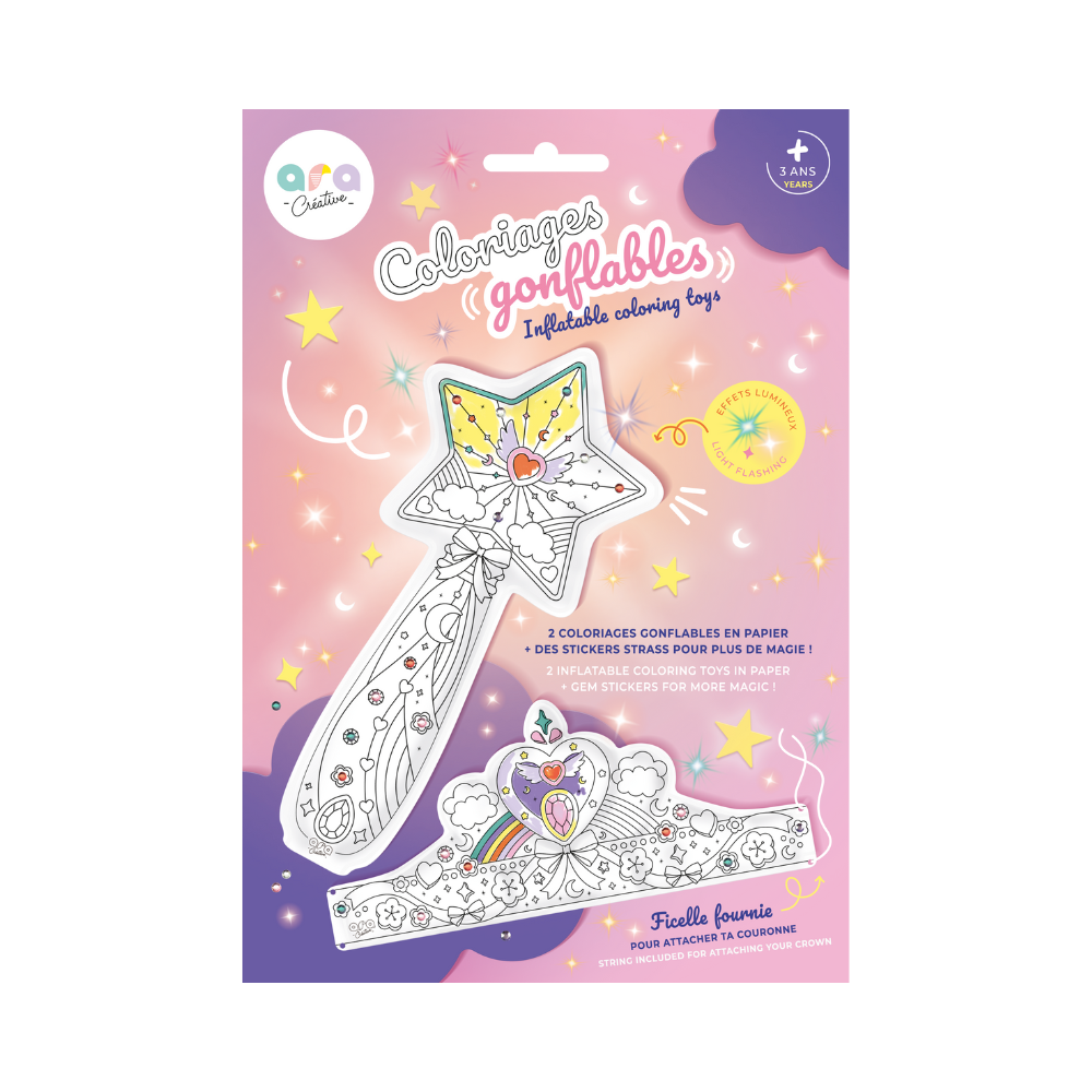 2DIS INFLABLE CORONA Y VARITA