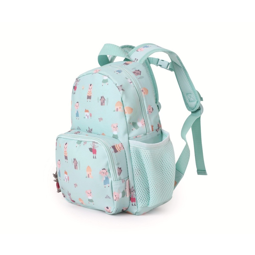 MOCHILA INFANTIL ESCOLAR LOS 3 CERDITOS