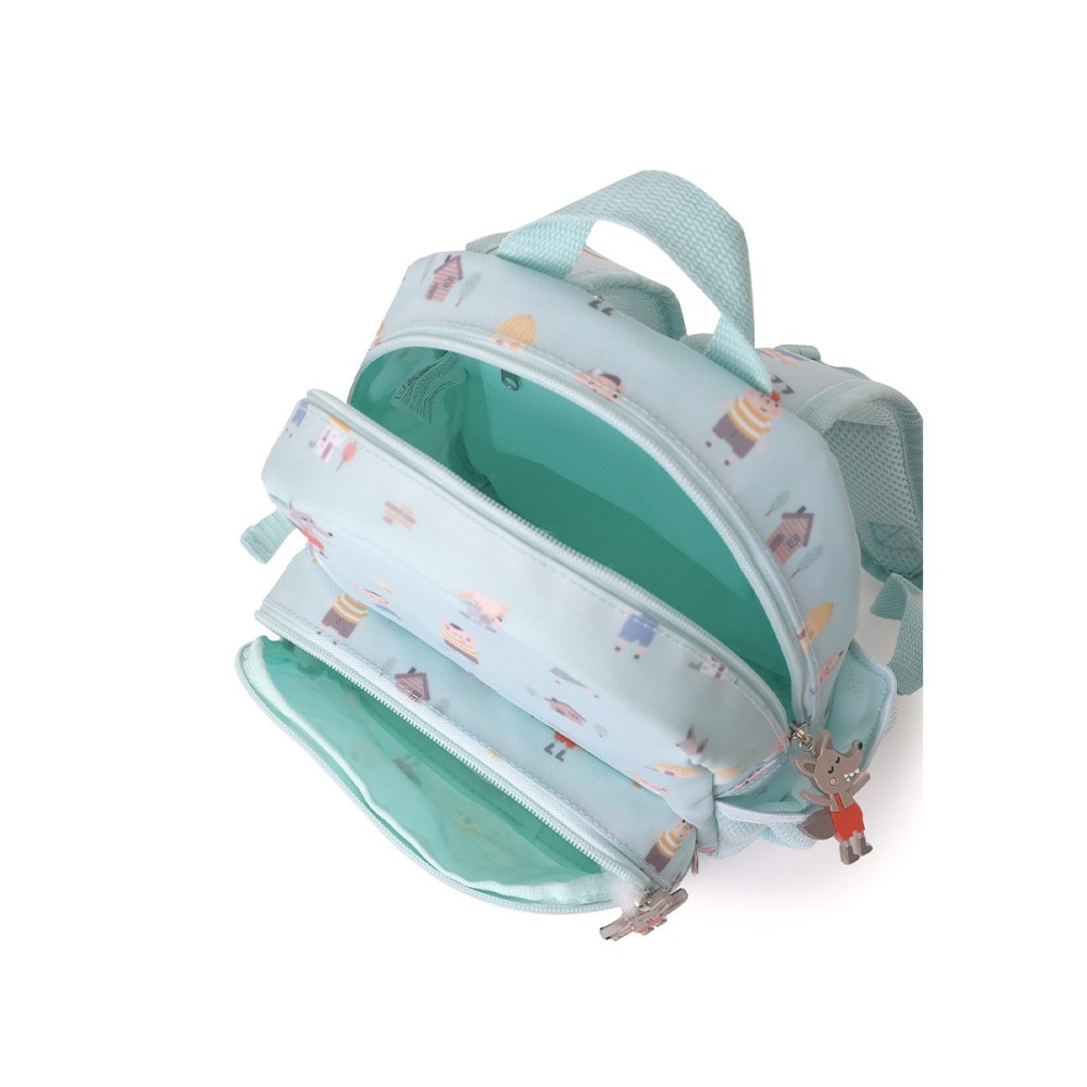 MOCHILA INFANTIL ESCOLAR LOS 3 CERDITOS 2