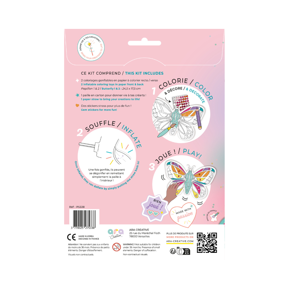 2DIS INFLABLE MARIPOSAS