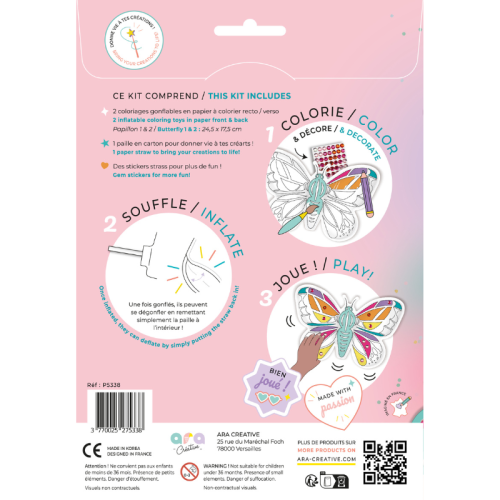 2DIS INFLABLE MARIPOSAS