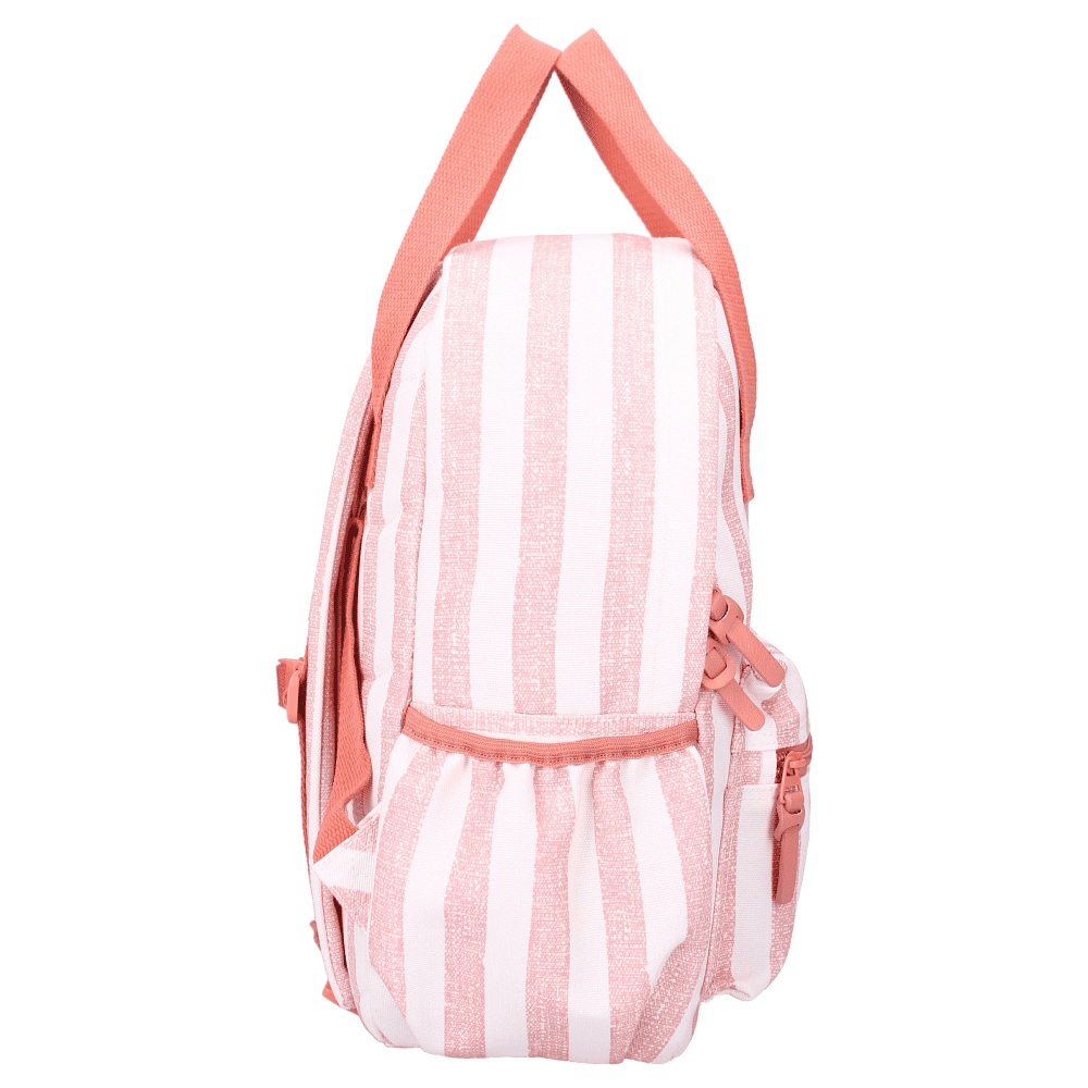 MOCHILA KIDZROOM LILLE RAYAS ROSA 2