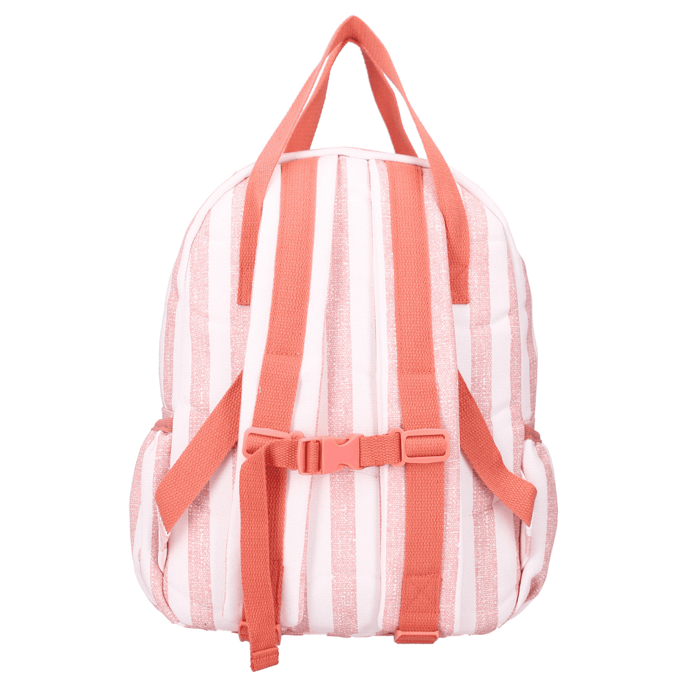 MOCHILA KIDZROOM LILLE RAYAS ROSA