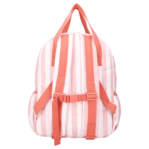 MOCHILA KIDZROOM LILLE RAYAS ROSA