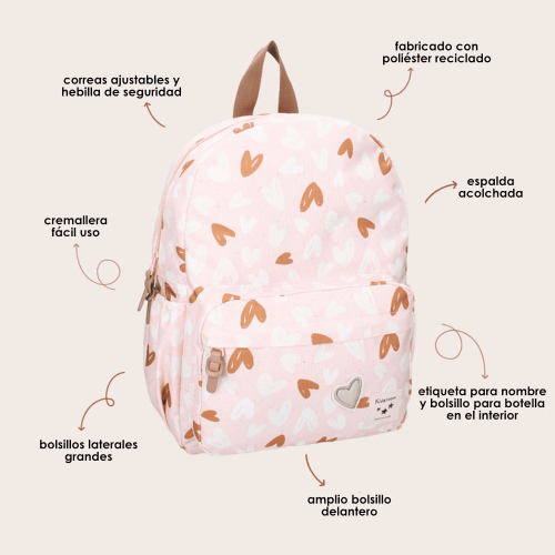 MOCHILA KIDZROOM LOVING