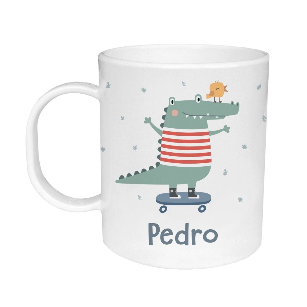 TAZA DE PLASTICO TUTETE CROC