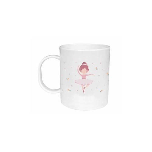 TAZA DE PLASTICO TUTETE BALLET