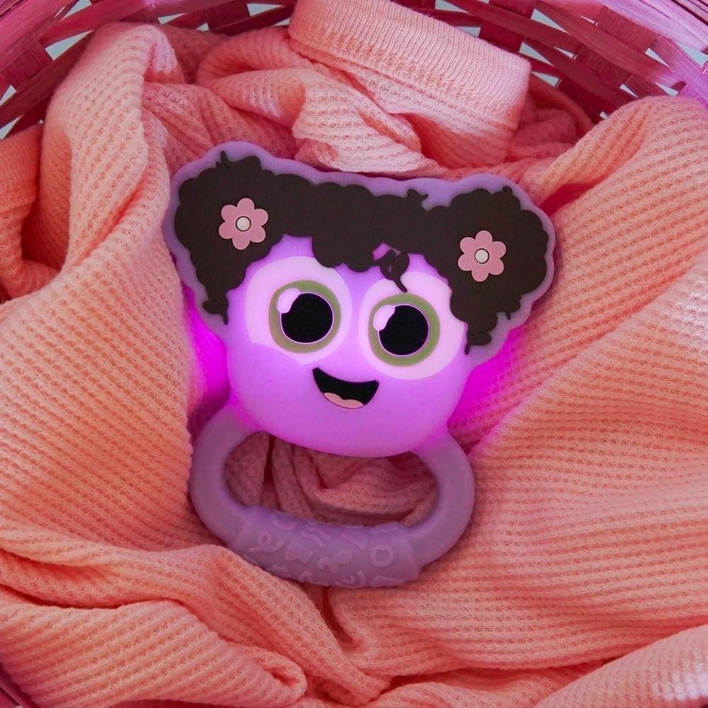 SONAJERO/MORDEDOR LILA 2