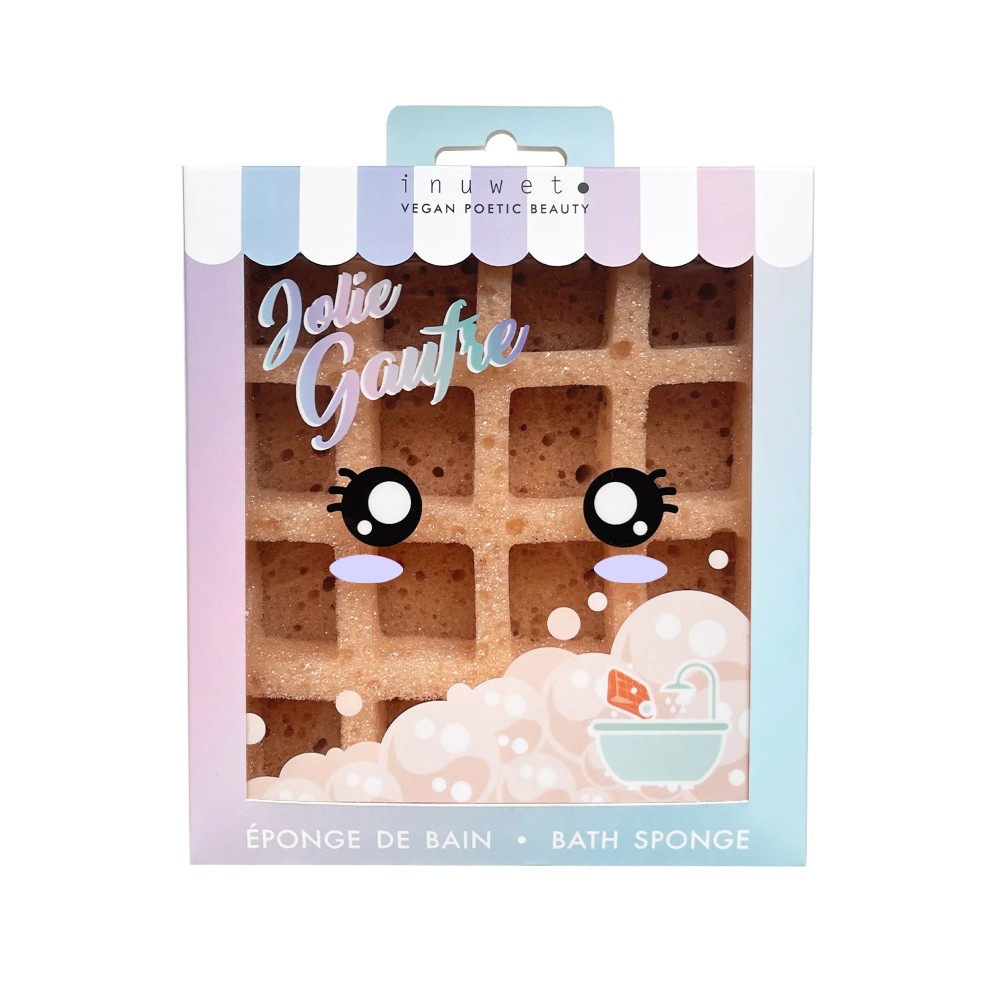 ESPONJA DE DUCHA TIPO GOFRE