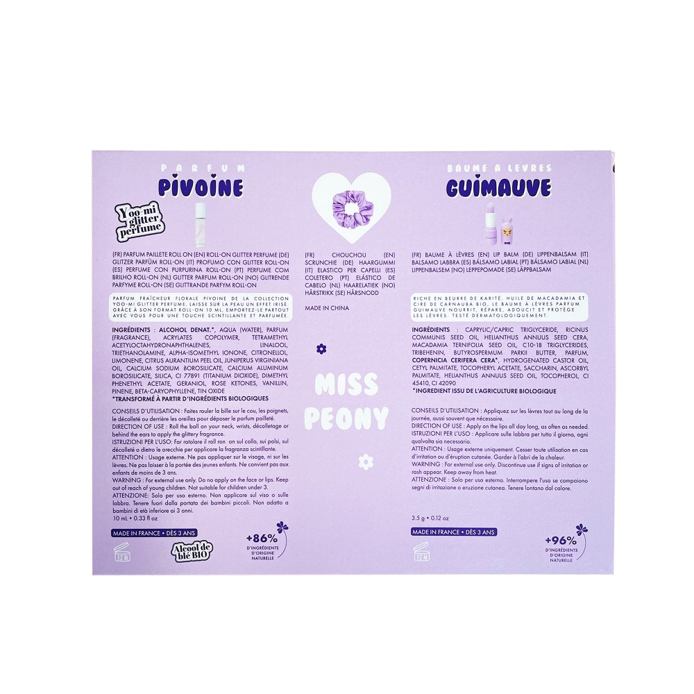 SET REGALO MISS PEONY