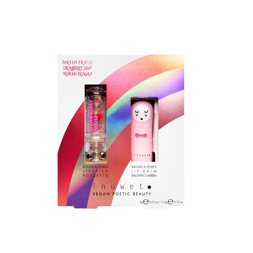 SET DE MAQUILLA JE FLOR FRESA