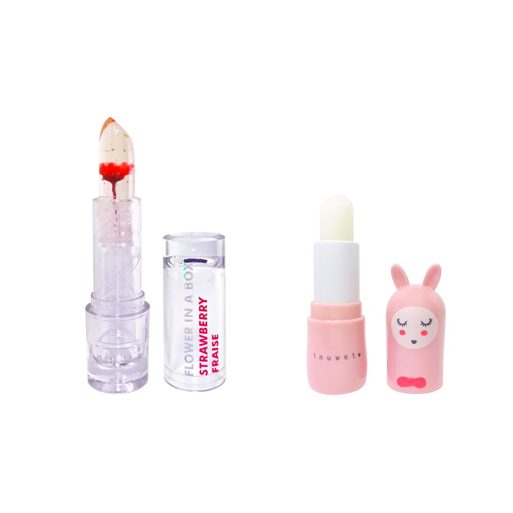 SET DE MAQUILLA JE FLOR FRESA