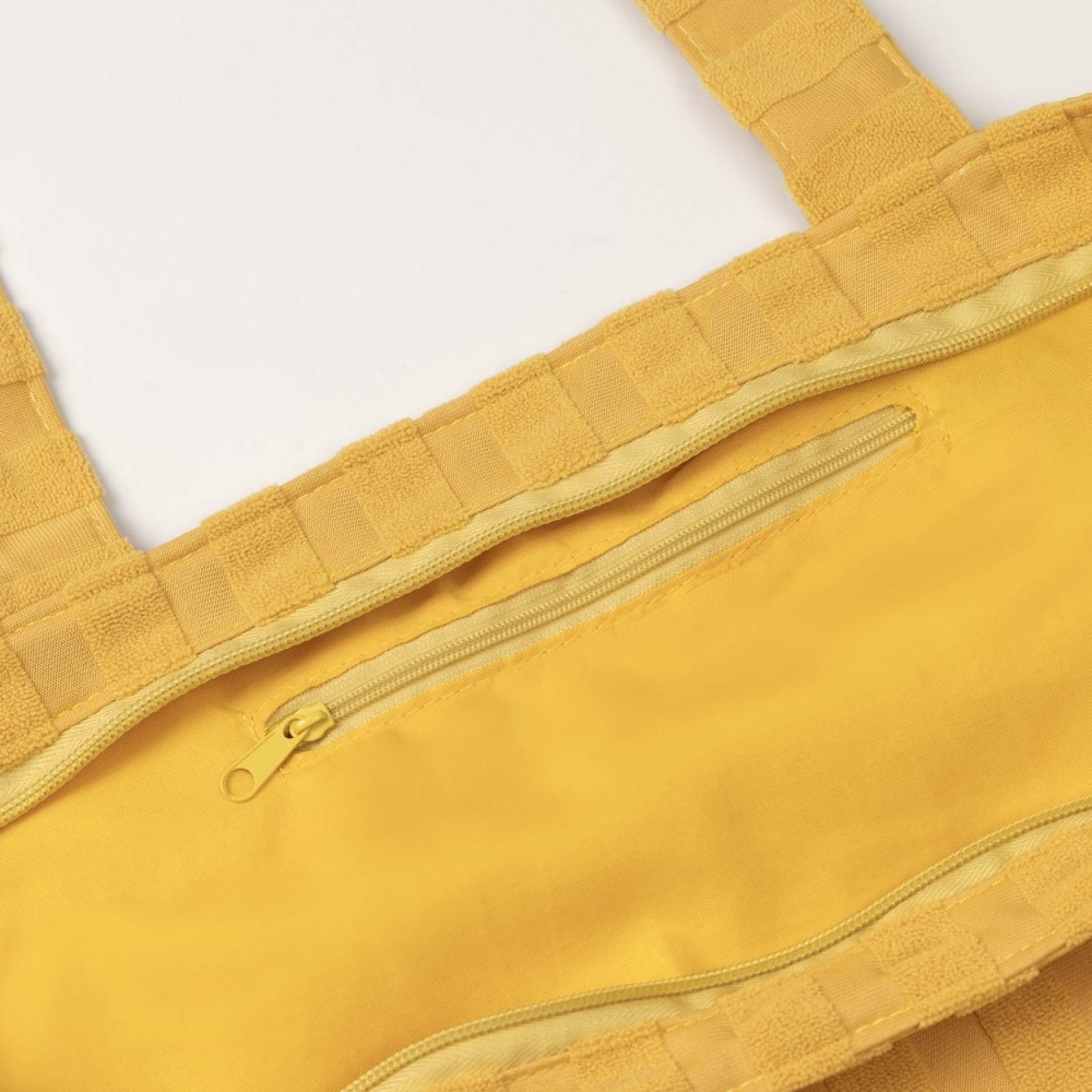 BOLSA DE PLAYA DEMI AMARILLO