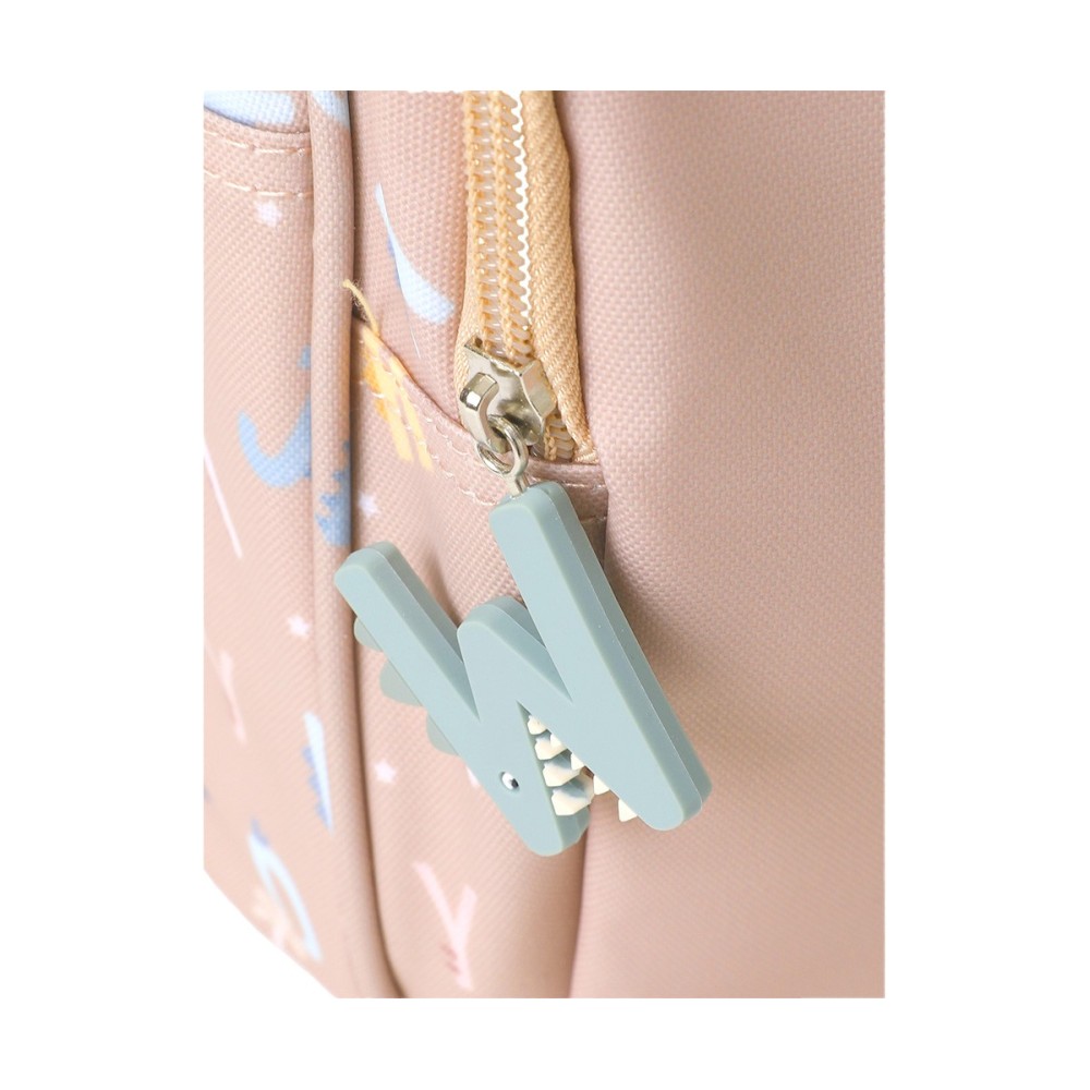 MOCHILA MEDIANA ESCOLAR FUNNY LETTERS