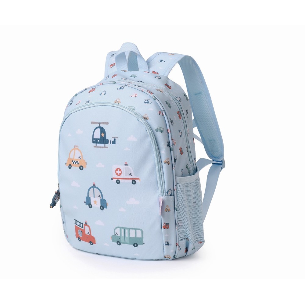MOCHILA MEDIANA ESCOLAR CITY CARS